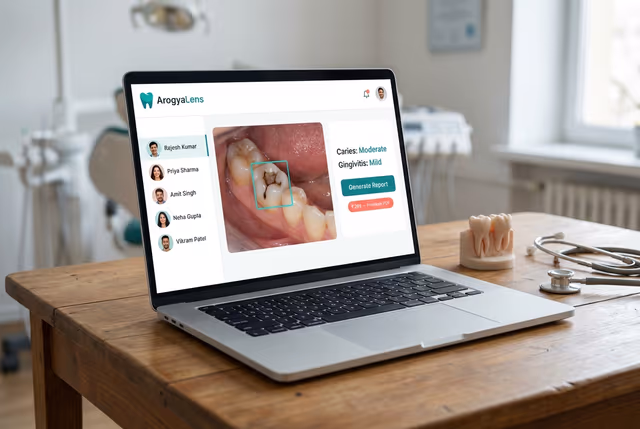 ArogyaLens — Dental AI Platform preview