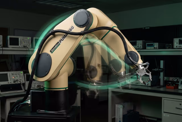 PUMA 6-DOF Robot Arm — Forward & Inverse Kinematics preview