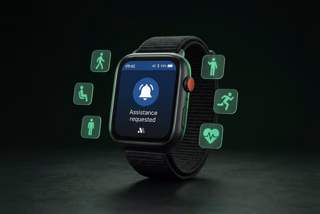 On-Device Activity Recognition — Care Wristband preview