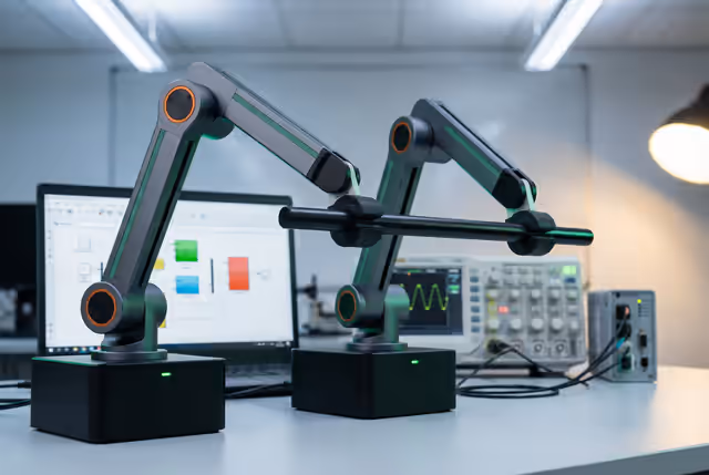 Multi-Arm Coordination — 2-DOF QUANSER preview