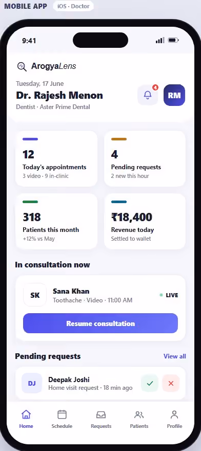 Doctor Mobile App