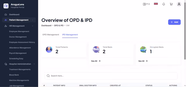 Patient Bed Management Overview