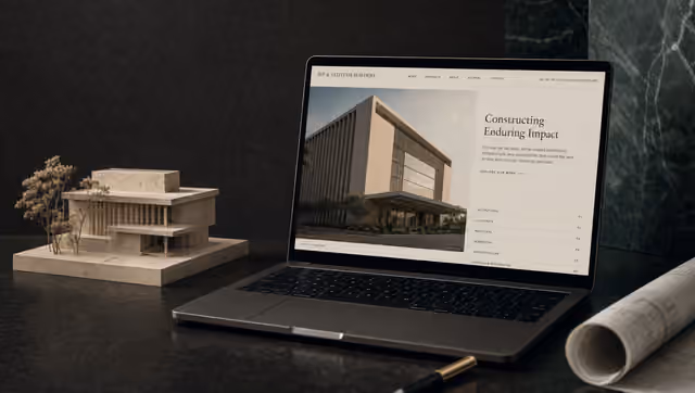 AVP & Sathyam Builders - Corporate Website preview