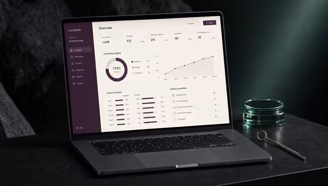 LuxySmile Oral Care - Product Website & Dashboard preview
