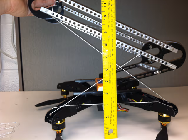 Adaptive Backstepping — Indoor Micro-Quadrotor screenshot