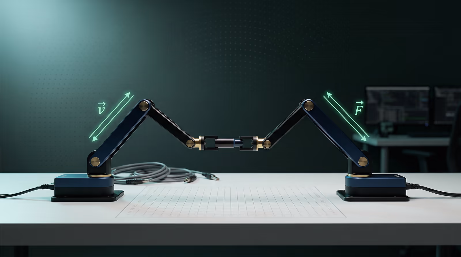 Multi-Arm Coordination - 2-DOF QUANSER main screen