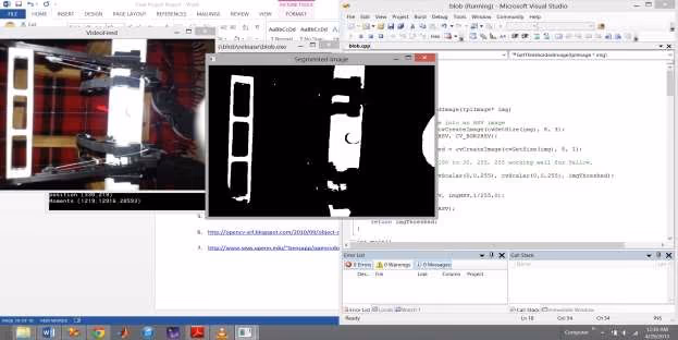 Monocular Depth Estimation for UAV Perch Landing screenshot