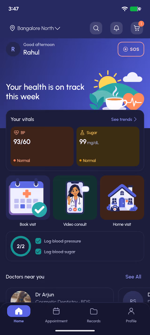 ArogyaLens app