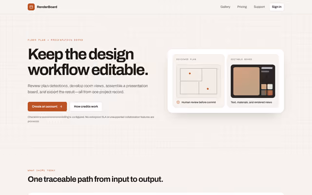 Product Website